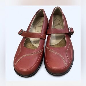 Vintage Red Wing Women's Red Mary Jane Shoes